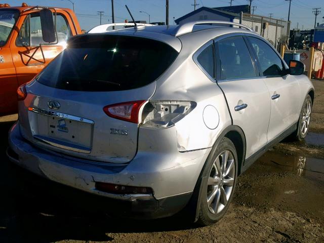 JN1AJ0HPXCM401090 - 2012 INFINITI EX35 BASE SILVER photo 4