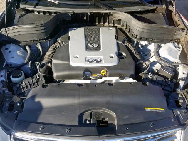 JN1AJ0HPXCM401090 - 2012 INFINITI EX35 BASE SILVER photo 7
