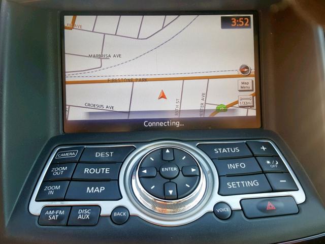 JN1AJ0HPXCM401090 - 2012 INFINITI EX35 BASE SILVER photo 9