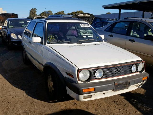 3VWDK21G1NM002974 - 1992 VOLKSWAGEN GOLF GTI 8 WHITE photo 1