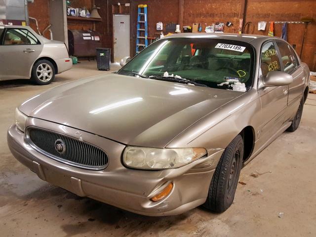 1G4HP54K624242452 - 2002 BUICK LESABRE CU TAN photo 2