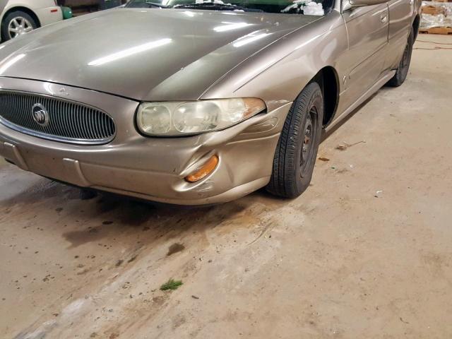 1G4HP54K624242452 - 2002 BUICK LESABRE CU TAN photo 9