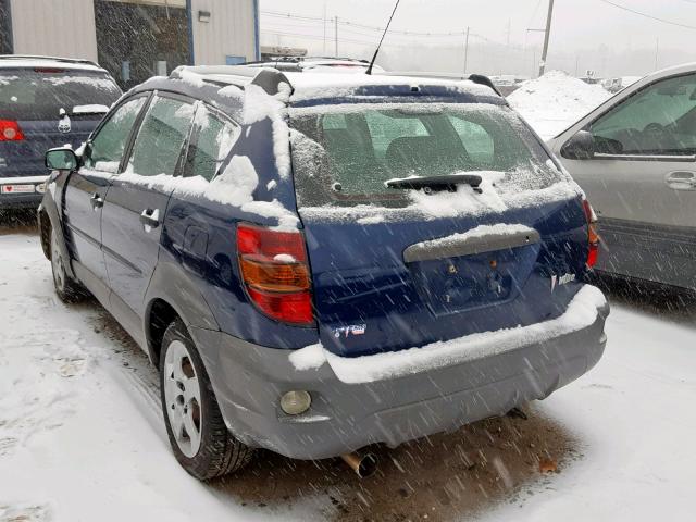 5Y2SL63865Z471223 - 2005 PONTIAC VIBE BLUE photo 3