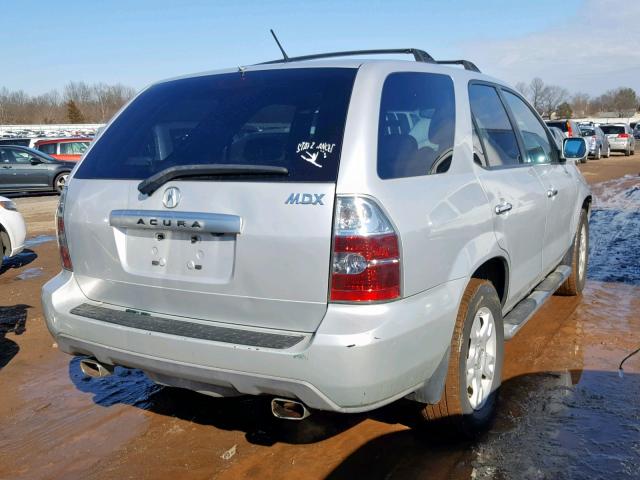 2HNYD18834H546858 - 2004 ACURA MDX TOURIN SILVER photo 4