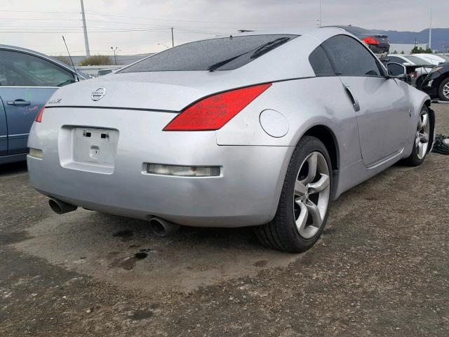 JN1AZ34D96M305817 - 2006 NISSAN 350Z COUPE SILVER photo 4