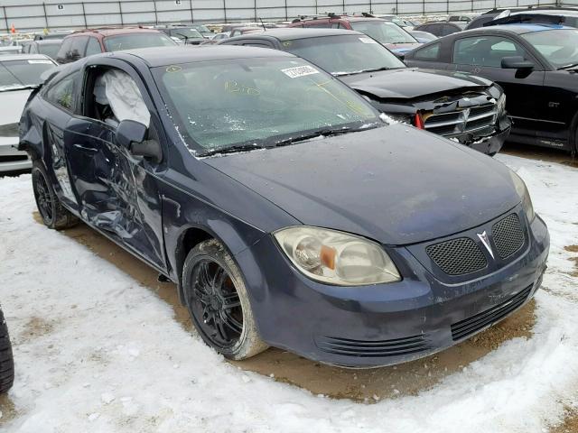 1G2AS18HX97157252 - 2009 PONTIAC G5 BLUE photo 1