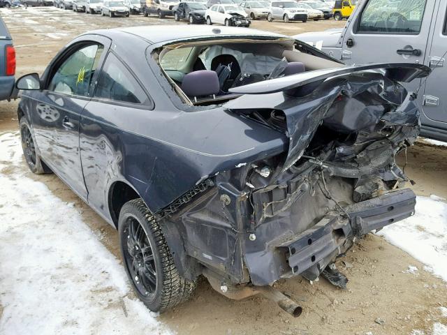 1G2AS18HX97157252 - 2009 PONTIAC G5 BLUE photo 3