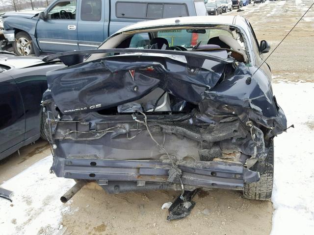 1G2AS18HX97157252 - 2009 PONTIAC G5 BLUE photo 9