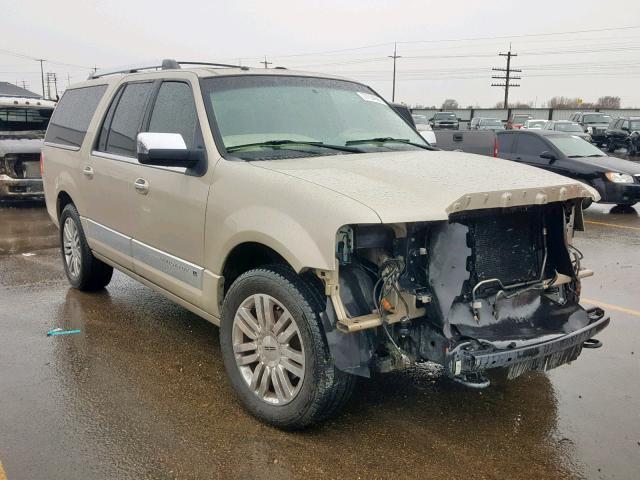 5LMFL27528LJ13014 - 2008 LINCOLN NAVIGATOR TAN photo 1