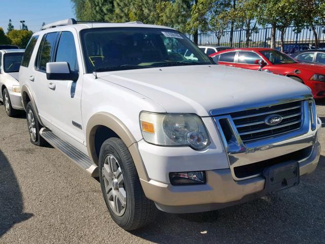 1FMEU64806ZA09424 - 2006 FORD EXPLORER E WHITE photo 1