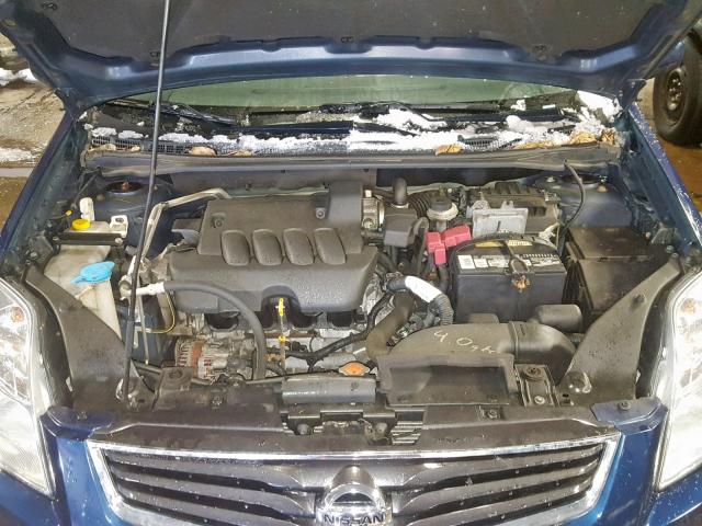 3N1AB6AP3CL782088 - 2012 NISSAN SENTRA 2.0 BLUE photo 7