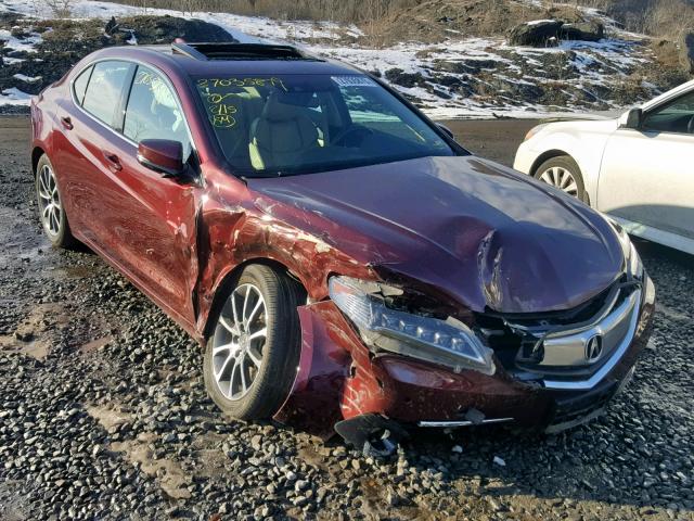 19UUB3F77FA009395 - 2015 ACURA TLX ADVANC 栗色 照片 1