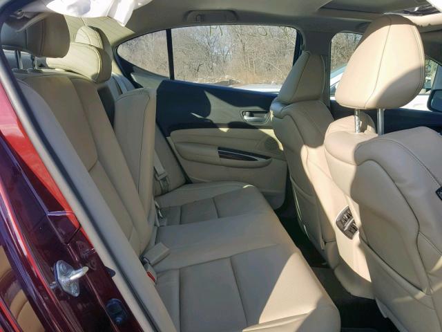 19UUB3F77FA009395 - 2015 ACURA TLX ADVANC 栗色 照片 6