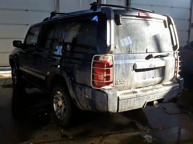 1J8HG58N86C170344 - 2006 JEEP COMMANDER BLUE photo 3