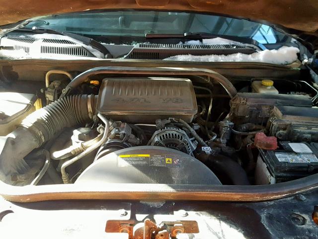 1J8HG58N86C170344 - 2006 JEEP COMMANDER BLUE photo 7