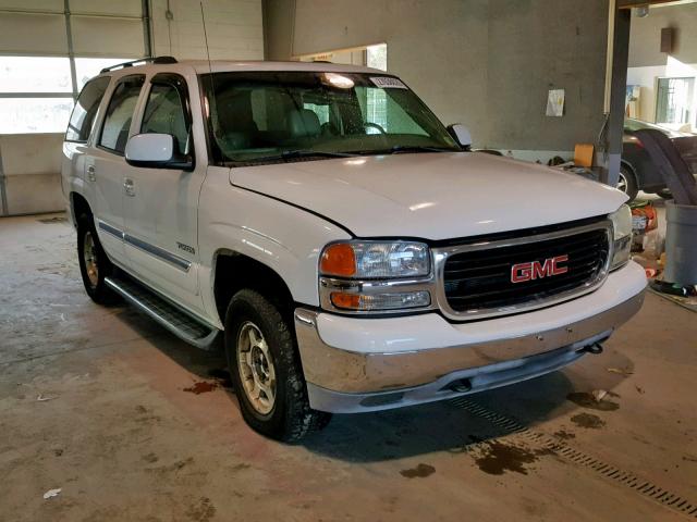 1GKEK13V94J242299 - 2004 GMC YUKON WHITE photo 1