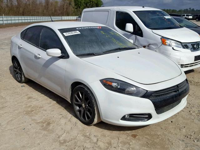 1C3CDFFA7GD820281 - 2016 DODGE DART SXT S WHITE photo 1