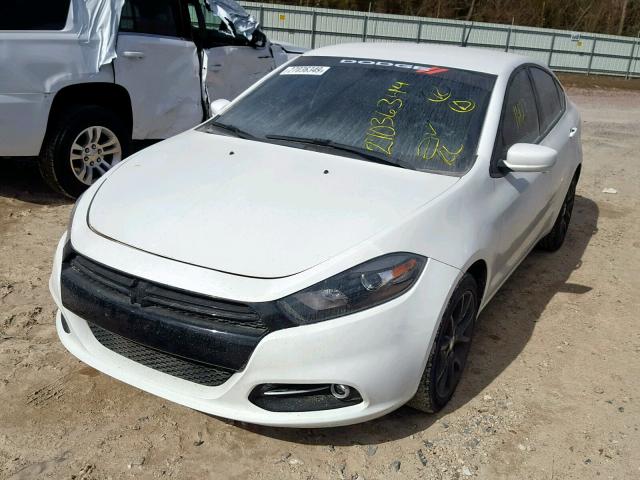 1C3CDFFA7GD820281 - 2016 DODGE DART SXT S WHITE photo 2