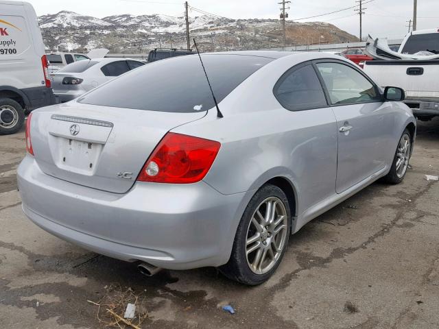 JTKDE167X60143228 - 2006 TOYOTA SCION TC ვერცხლისფერი ფოტო 4