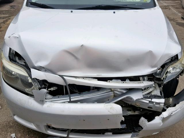 JTKDE167X60143228 - 2006 TOYOTA SCION TC ვერცხლისფერი ფოტო 7