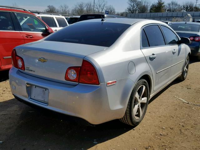 1G1ZC5E12BF296421 - 2011 CHEVROLET MALIBU 1LT ვერცხლისფერი ფოტო 4