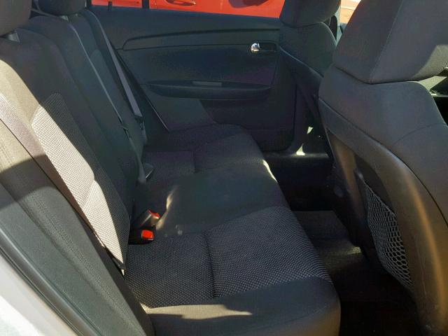 1G1ZC5E12BF296421 - 2011 CHEVROLET MALIBU 1LT ვერცხლისფერი ფოტო 6