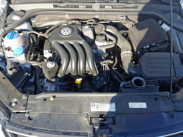 3VW2K7AJ1FM294241 - 2015 VOLKSWAGEN JETTA BASE WHITE photo 7