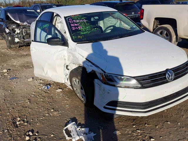 3VW2K7AJ1FM294241 - 2015 VOLKSWAGEN JETTA BASE WHITE photo 9
