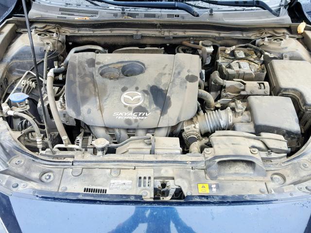 3MZBM1L74FM227299 - 2015 MAZDA 3 TOURING BLUE photo 7