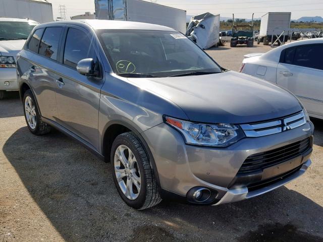 JA4AD3A34FZ007194 - 2015 MITSUBISHI OUTLANDER SILVER photo 1