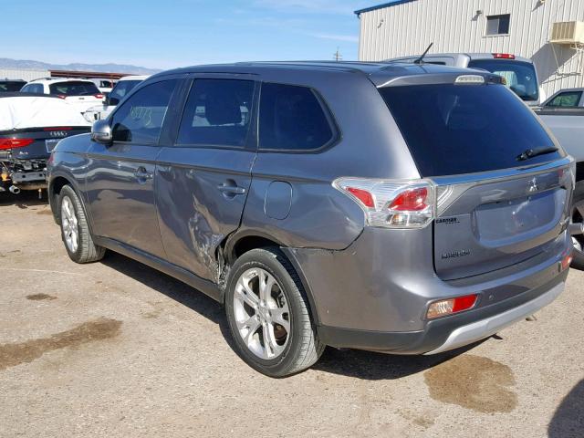 JA4AD3A34FZ007194 - 2015 MITSUBISHI OUTLANDER SILVER photo 3