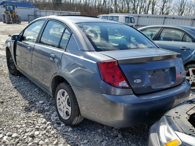 1G8AJ52F25Z129015 - 2005 SATURN ION LEVEL BLUE photo 3