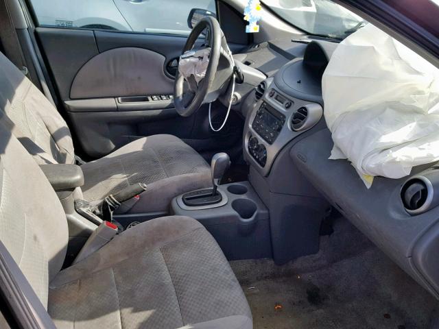 1G8AJ52F25Z129015 - 2005 SATURN ION LEVEL BLUE photo 5