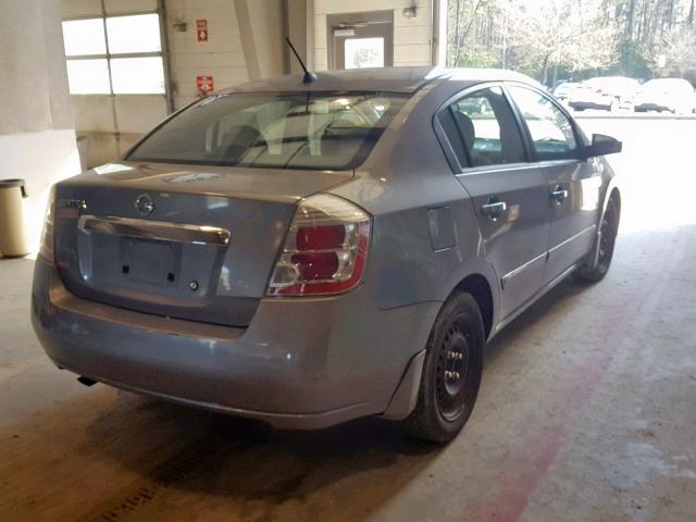 3N1AB6AP6AL669846 - 2010 NISSAN SENTRA 2.0 GRAY photo 4