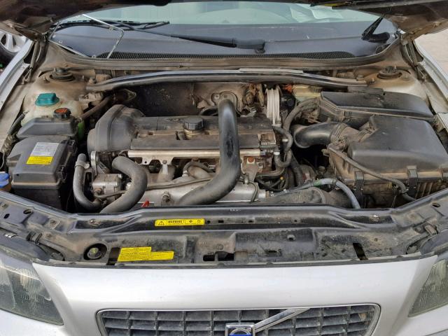 YV1RH58D222182905 - 2002 VOLVO S60 2.5T SILVER photo 7