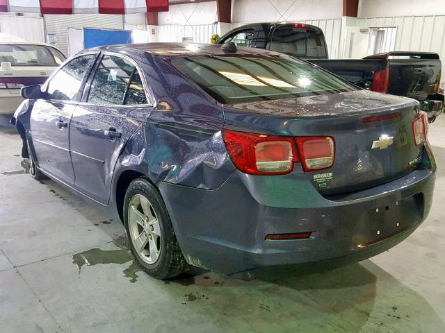 1G11B5SL5EF230066 - 2014 CHEVROLET MALIBU LS BLUE photo 3