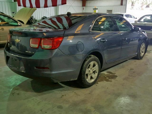 1G11B5SL5EF230066 - 2014 CHEVROLET MALIBU LS BLUE photo 4