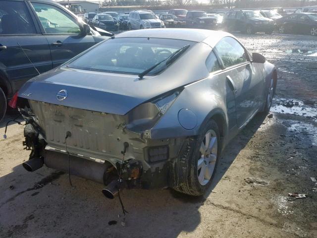 JN1AZ34E54M150060 - 2004 NISSAN 350Z COUPE SILVER photo 4