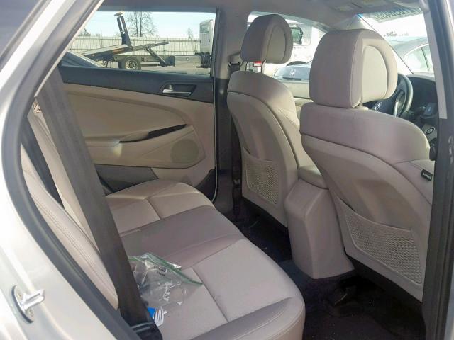 KM8J33A28GU129275 - 2016 HYUNDAI TUCSON LIM SILVER photo 6