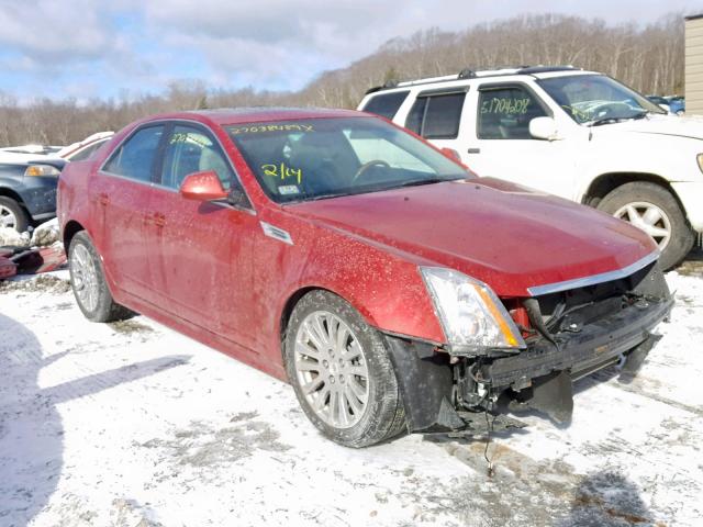 1G6DS5EV1A0117362 - 2010 CADILLAC CTS PREMIU RED photo 1