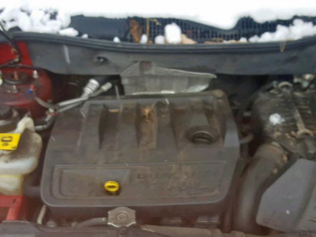 1J8FF47W67D123095 - 2007 JEEP COMPASS RED photo 7