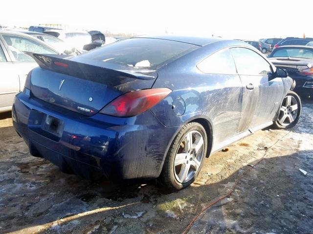 1G2ZM177084214483 - 2008 PONTIAC G6 GXP BLUE photo 4