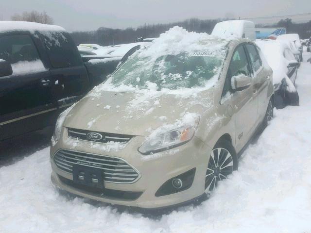 1FADP5FU3HL111212 - 2017 FORD C-MAX TITA TAN photo 2