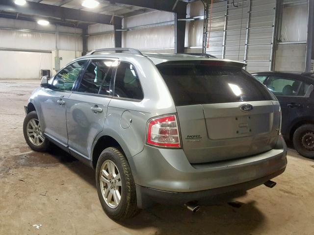 2FMDK38CX7BB35728 - 2007 FORD EDGE SEL GRAY photo 3