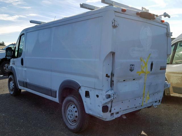 3C6TRVAG5JE117892 - 2018 RAM PROMASTER 白色 照片 3