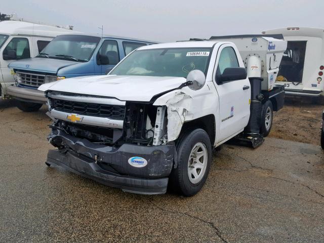 1GCNCNEH0GZ145165 - 2016 CHEVROLET SILVERADO WHITE photo 2