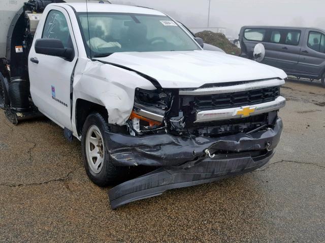 1GCNCNEH0GZ145165 - 2016 CHEVROLET SILVERADO WHITE photo 9