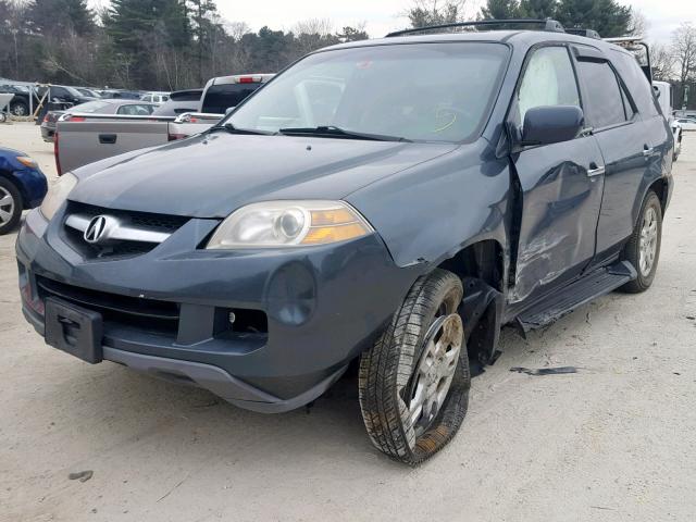 2HNYD18935H533831 - 2005 ACURA MDX TOURIN CHARCOAL photo 2