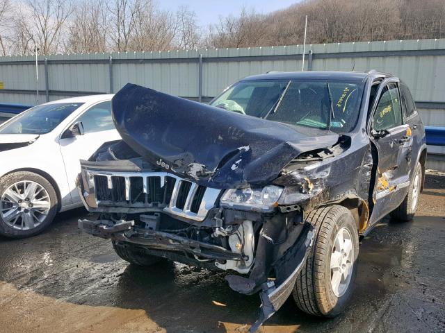 1J4RR4GG8BC529747 - 2011 JEEP GRAND CHER BLUE photo 2