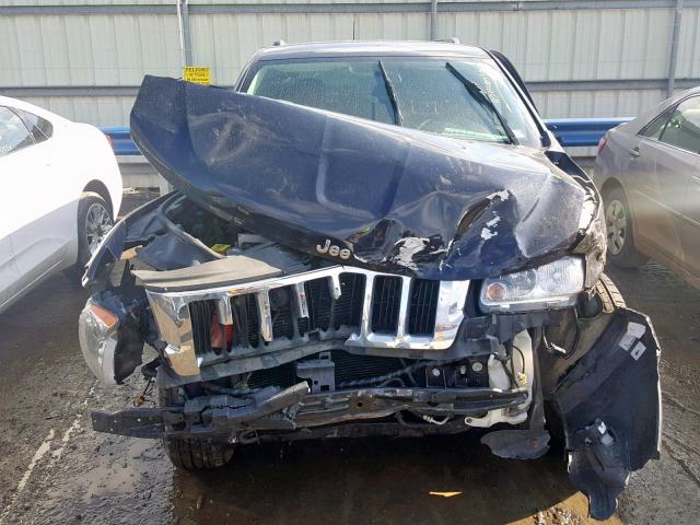 1J4RR4GG8BC529747 - 2011 JEEP GRAND CHER BLUE photo 7